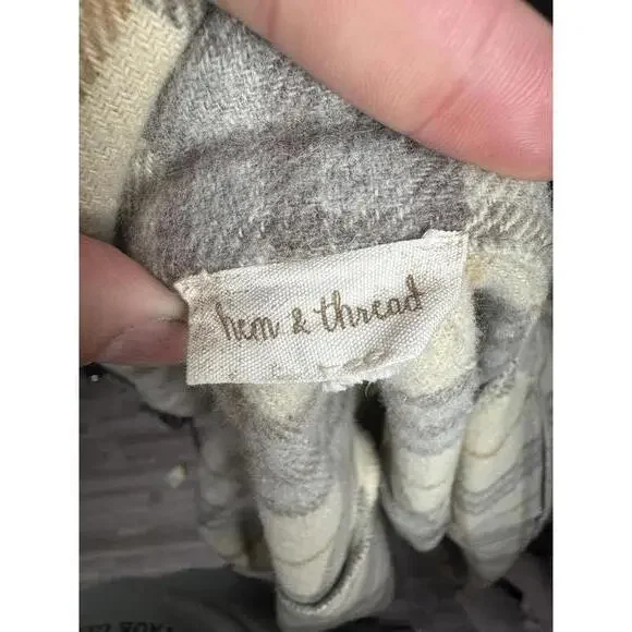 Skate or Death Upcycled Plaid Flannel | Hem & Thread | Unisex | - Picture 4 of 4